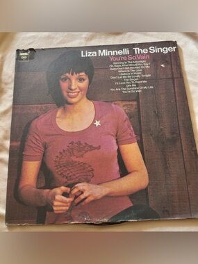 Liza Minnelli The Singer Vinyl Record
